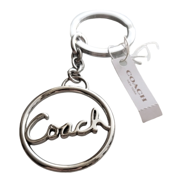 Coach Accessories - 🩶 NWT COACH Classic Keychain Purse Fob